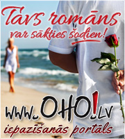 Iepazīšanās oHo.lv romantiska